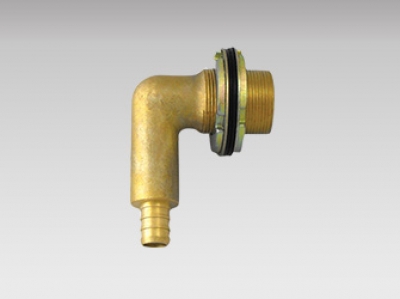 Shower Elbow - Pex Brass